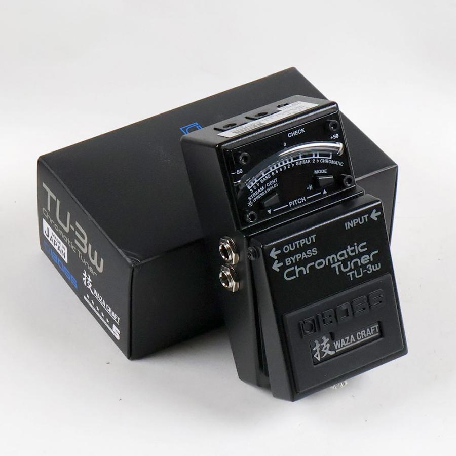技 中古 BOSS TU-3W Chromatic Tuner WAZA CRAFTシリーズ ギター