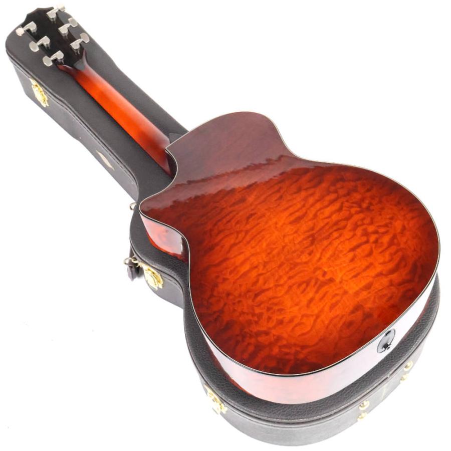 中古 アコースティックギター Taylor 614CE V-Class Quilt Maple Back \u0026 Side Limited Edition 2019年製 テイラー エレアコの画像