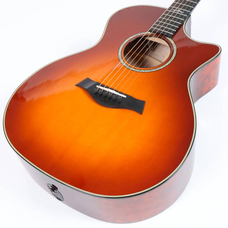 中古 アコースティックギター Taylor 614CE V-Class Quilt Maple Back \u0026 Side Limited Edition 2019年製 テイラー エレアコの画像