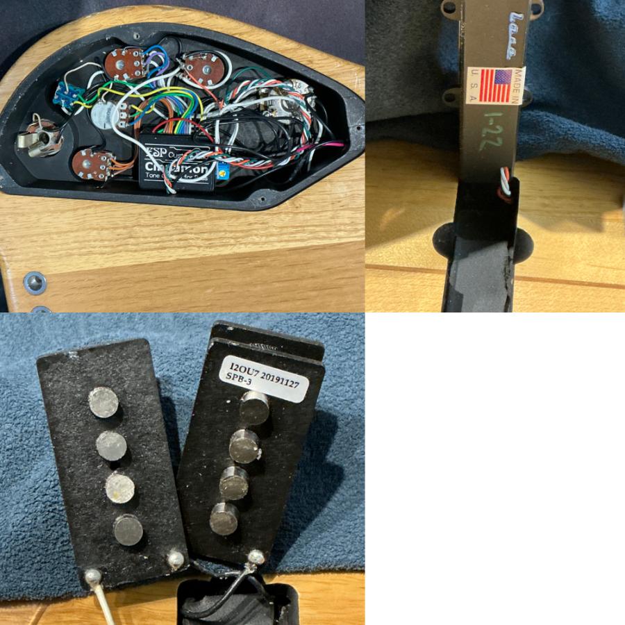 中古 ESP BOTTOM BUMP Natural Mod 4弦エレキベース【公式通販】