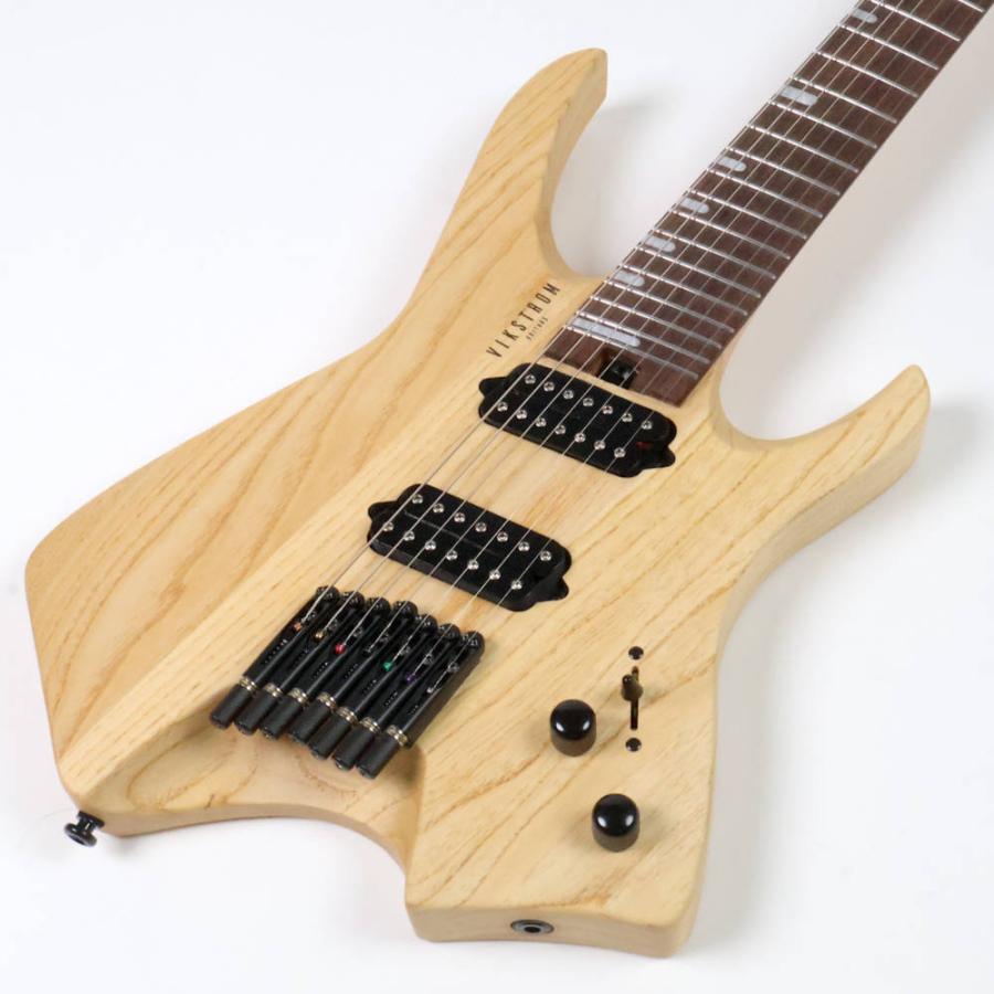 訳あり VIKSTROM GUITARS VSMH-270 NTL アウトレット ヘッドレス