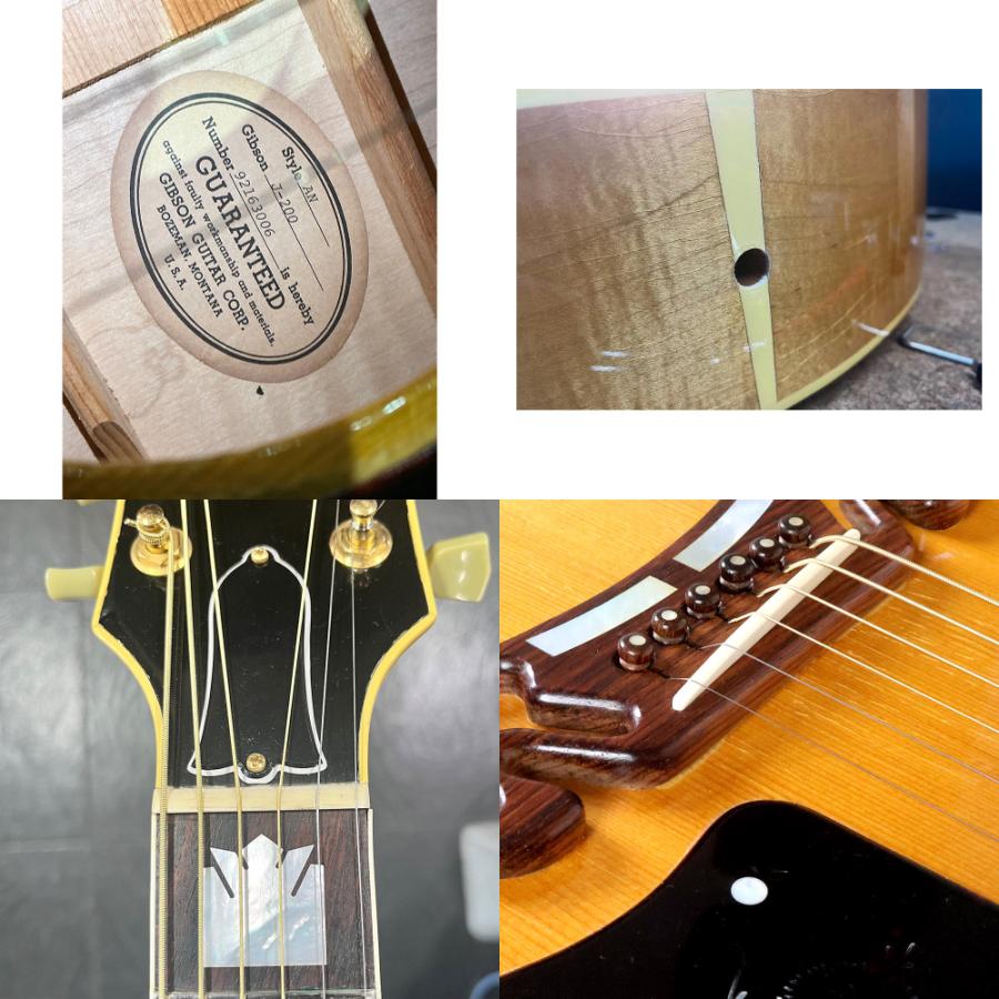 中古 アコースティックギター Gibson J-200 Antique Natural 1993年製 ギブソン ジャンボの画像