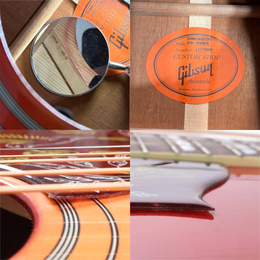 中古 アコースティックギター Gibson Custom Shop Hummingbird Red Spruce 2013年製の画像