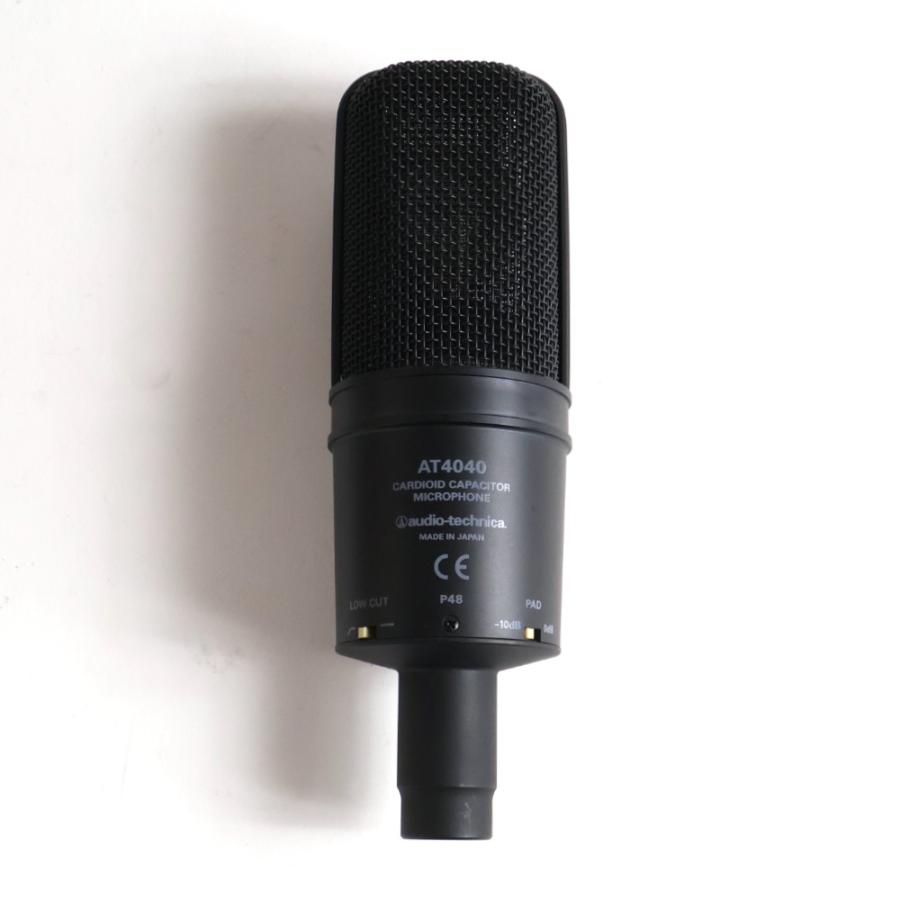 新品未使用品audio-technica AT4040 コンデンサーマイク オーディオテクニカ（audio-technica） 中古 コンデンサーマイク AUDIO