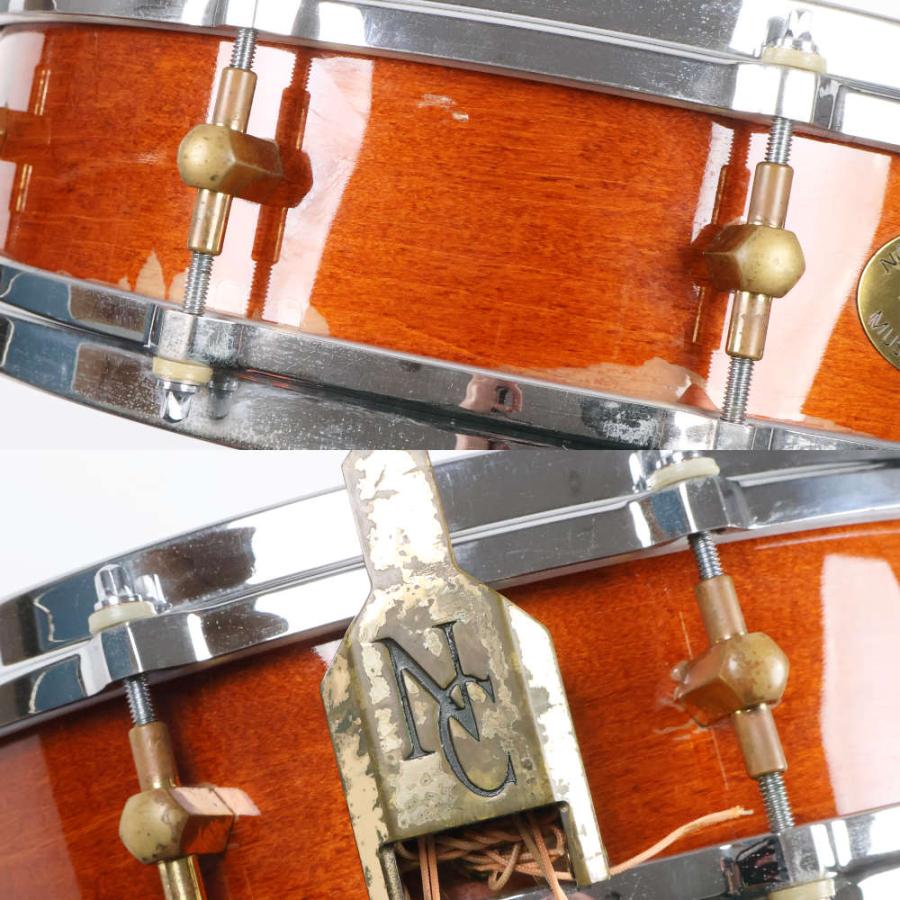 中古 スネアドラム ノーブル＆クーリィ NOBLE \u0026 COOLEY Solid Shell Classic Series Maple Honey Maple 14×4の画像