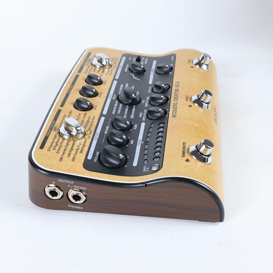 ズーム（zoom） 中古 アコースティックギター用プリアンプ ZOOM AC-3