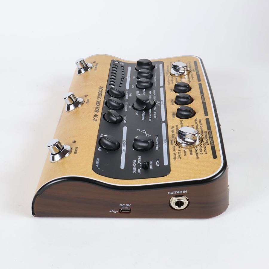 ズーム（zoom） 中古 アコースティックギター用プリアンプ ZOOM AC-3