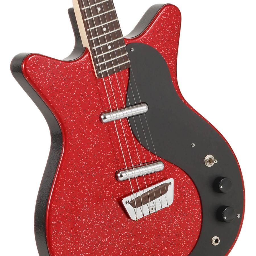 Danelectro ダンエレクトロ GLITTER '59 RED/SILVER エレキギター