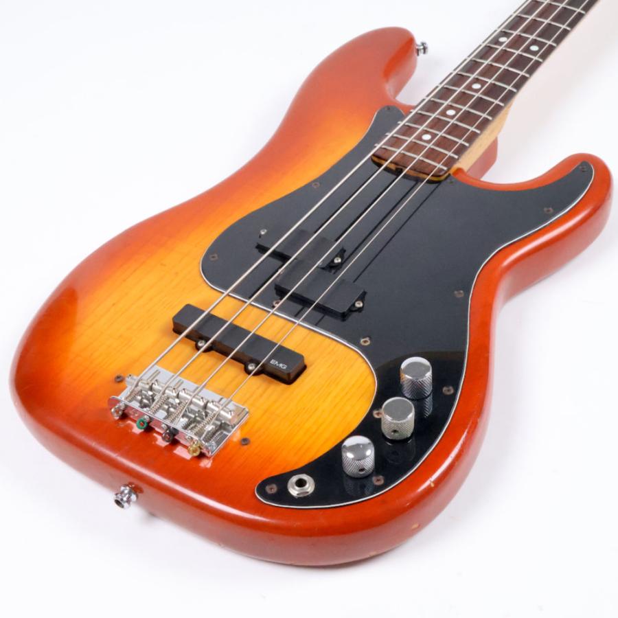 中古 Fender USA フェンダー PRECISION BASS Sienna Sunburst MOD 1979年製 プレシジョンベース エレキベース PJ EMGピックアップ搭載