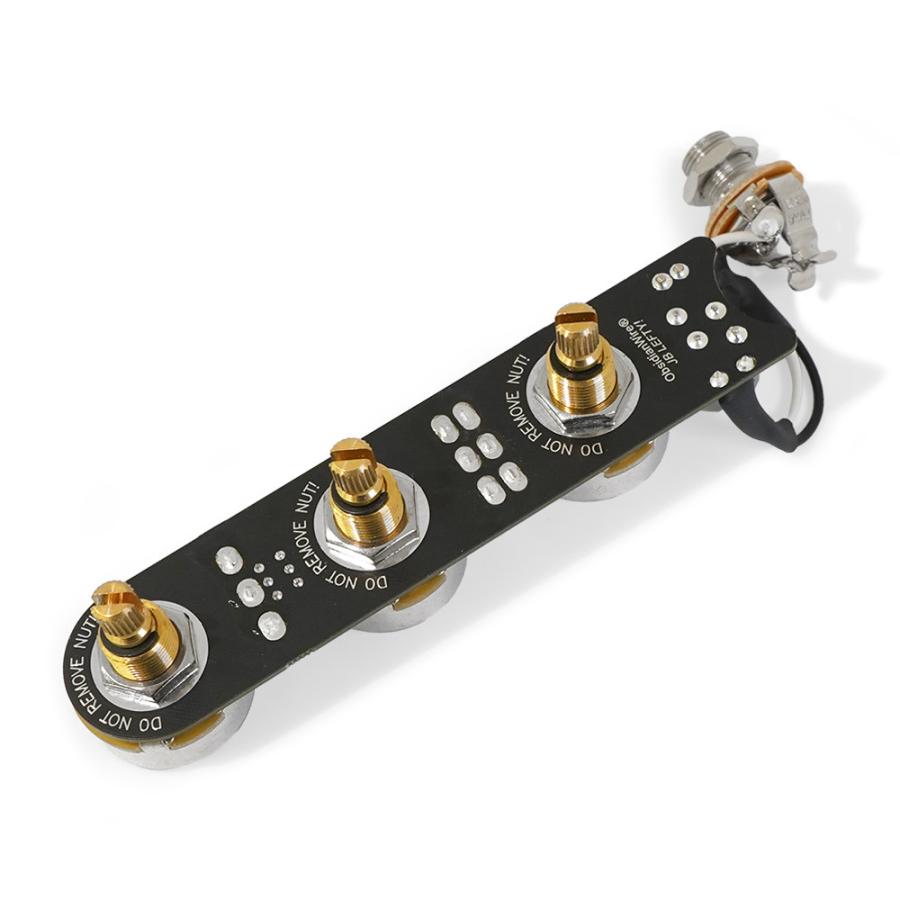 ObsidianWire オブシディアンワイヤー ObsidianWire for LEFTY Jazz Bass エレキベースパーツ レフティ ジャズべース用パーツの画像