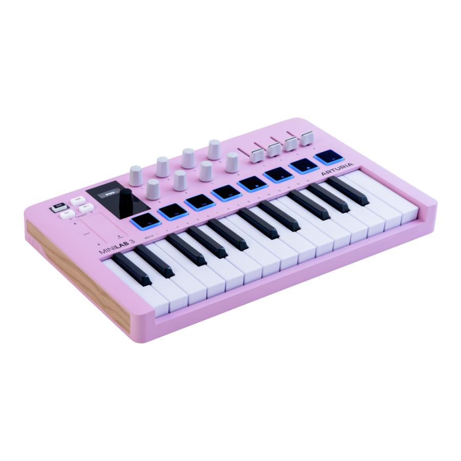 ARTURIA MiniLab 3 Rose Quartz USB/MIDIキーボード パッド