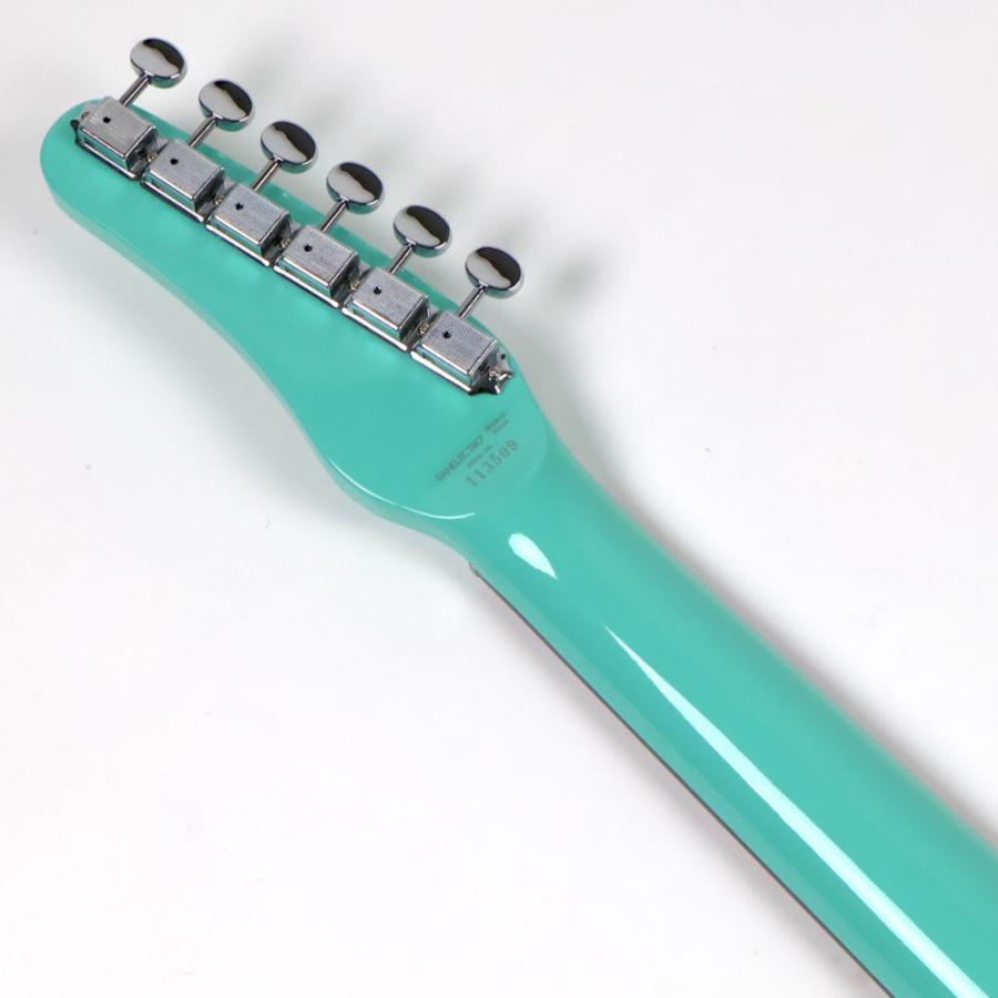 訳ありアウトレット 旧仕様ヘッド Danelectro ダンエレクトロ 56 SINGLE CUTAWAY AQUA エレキギターの画像