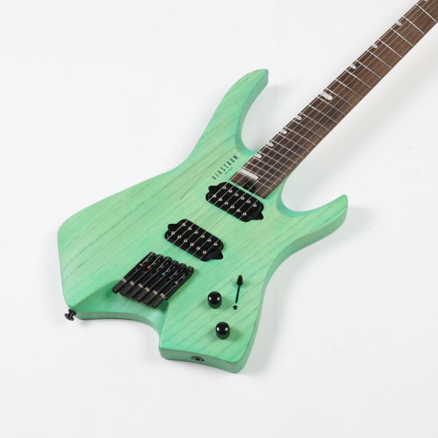 訳あり VIKSTROM GUITARS VSMH-260 TUQ アウトレット ヘッドレス ファンフレット 6弦ギター_1
