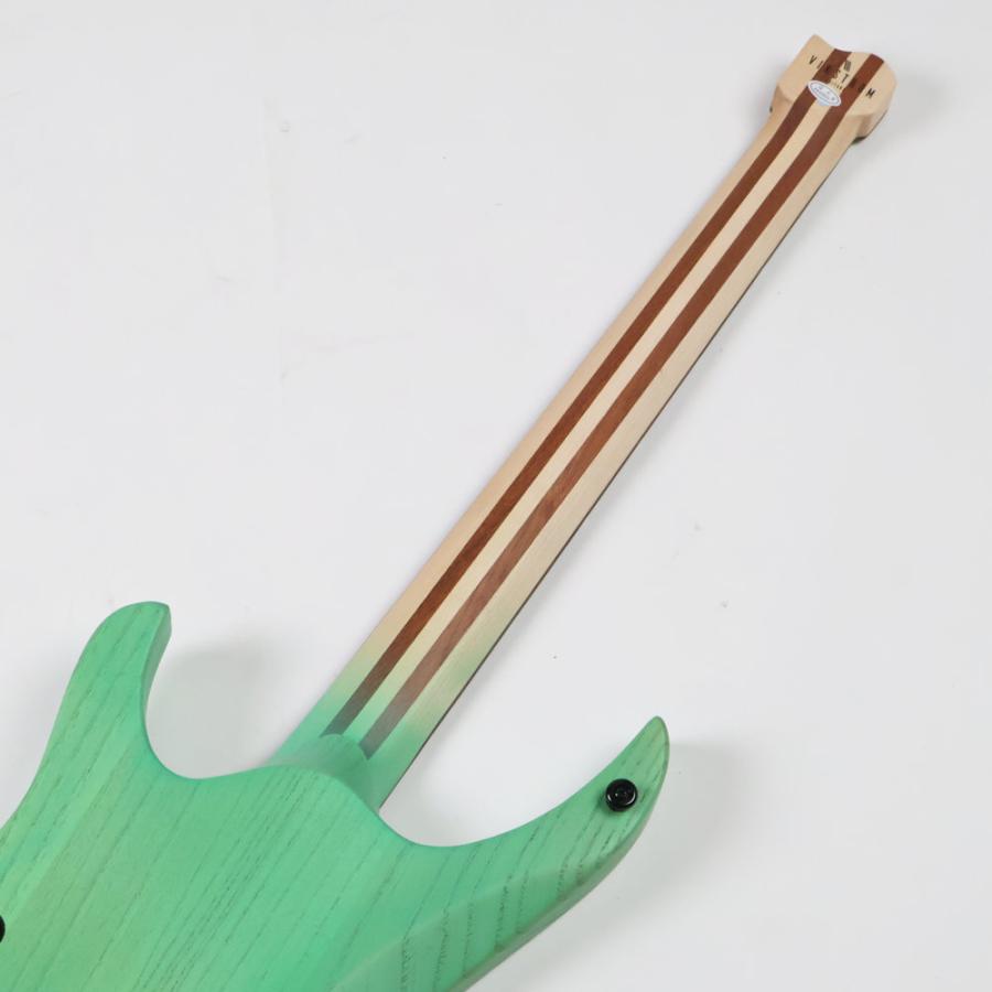 訳あり VIKSTROM GUITARS VSMH-260 TUQ アウトレット ヘッドレス ファンフレット 6弦ギター_3