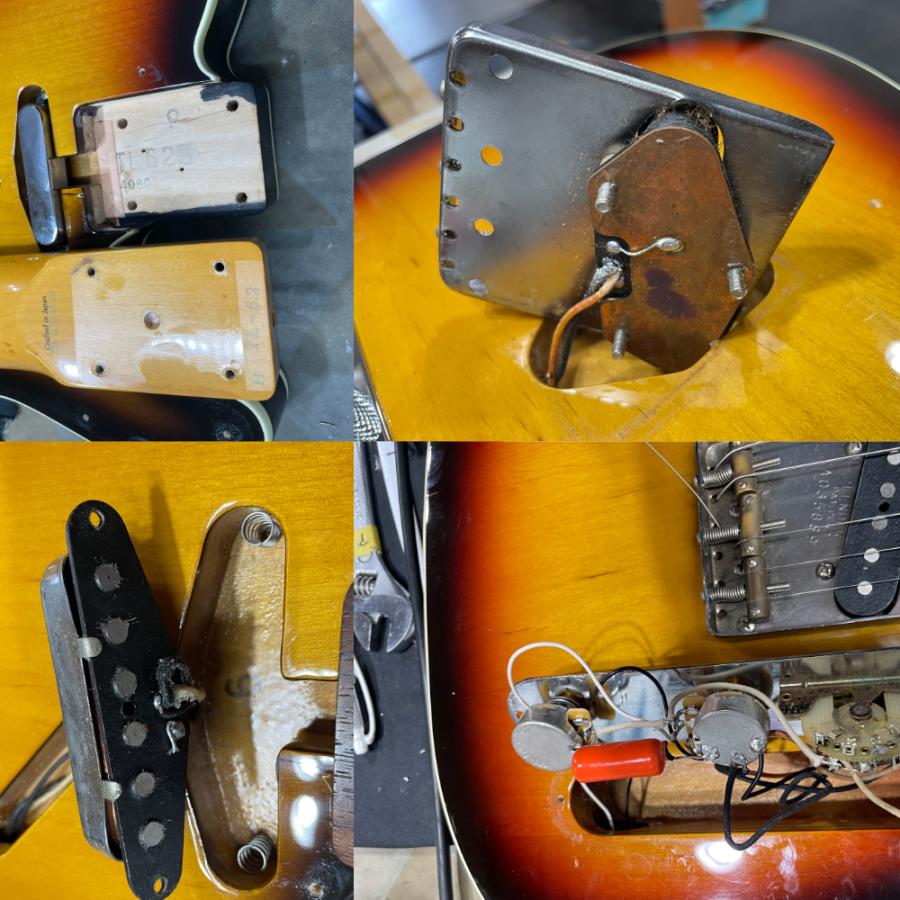 中古 エレキギター Fender Japan TL62B-75TX 3TS 2002年-2004年製 フェンダージャパンの画像