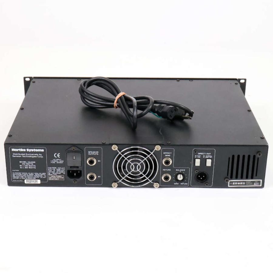 名機】HARTKE HA3500 ベースアンプヘッド 350W 動作確認済み 【公式通販】