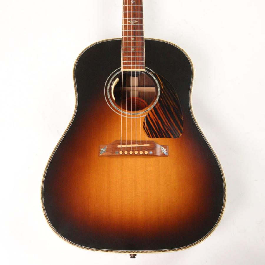 中古 アコースティックギター Gibson Custom Shop J-45 Custom Limited Edition Flower Inlay Vintage Sunburst 2019年製の画像
