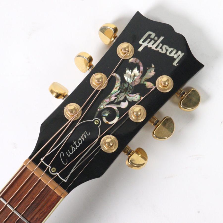 中古 アコースティックギター Gibson Custom Shop J-45 Custom Limited Edition Flower Inlay Vintage Sunburst 2019年製の画像