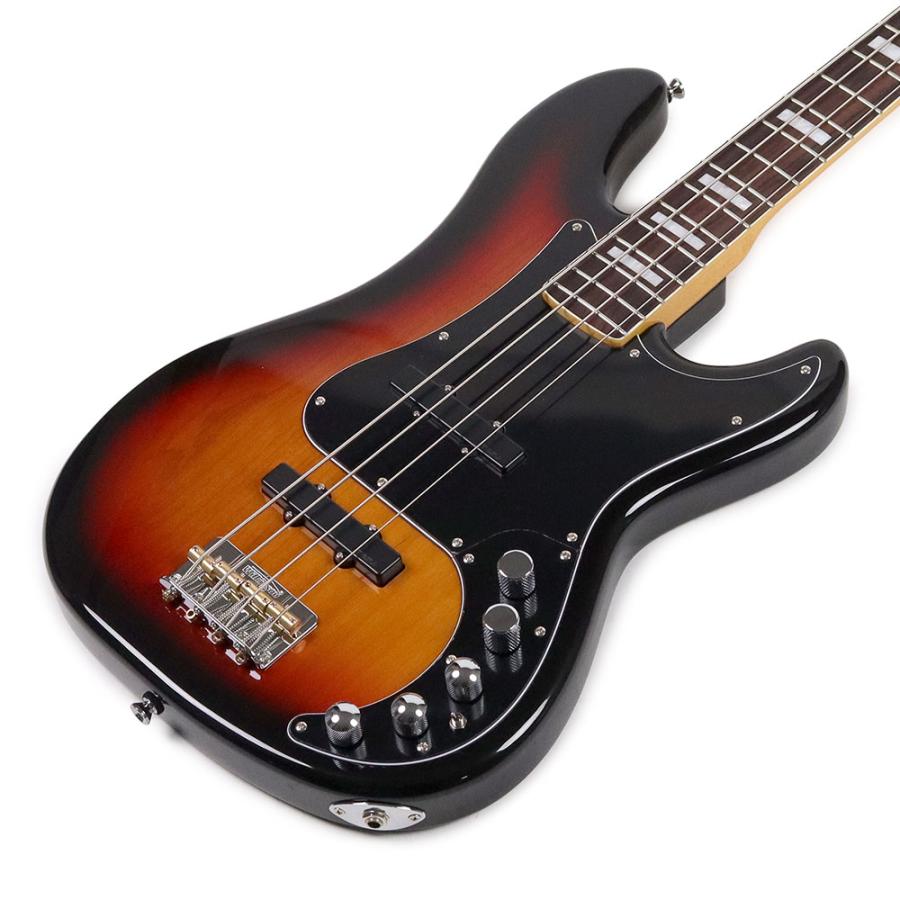 エレキベース BEE WING Standard 4st BW4ALD-SB 4弦/ALDERボディー/Rosewod指板/Sunburst ビーウィング 日本製