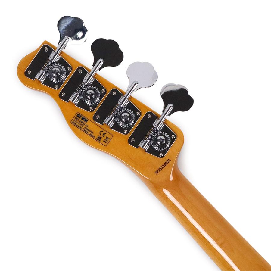 エレキベース BEE WING Standard 4st BW4ALD-SB 4弦/ALDERボディー/Rosewod指板/Sunburst ビーウィング 日本製