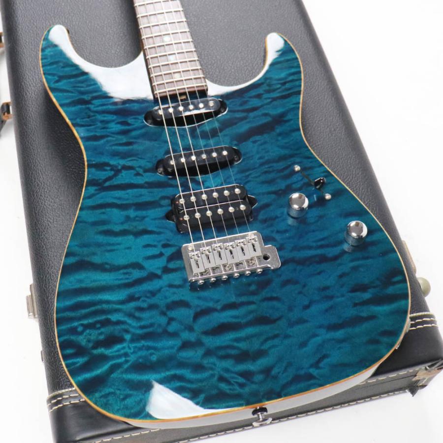 中古 エレキギター Suhr Standard Trem Top Trans Blue 2005年製 3.42kg サー スタンダード トレモロ トランスブルー Standard-T_4