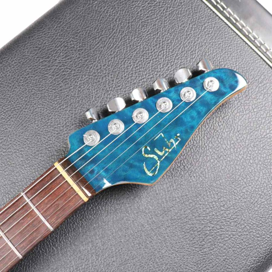 中古 エレキギター Suhr Standard Trem Top Trans Blue 2005年製 3.42kg サー スタンダード トレモロ トランスブルー Standard-T_6