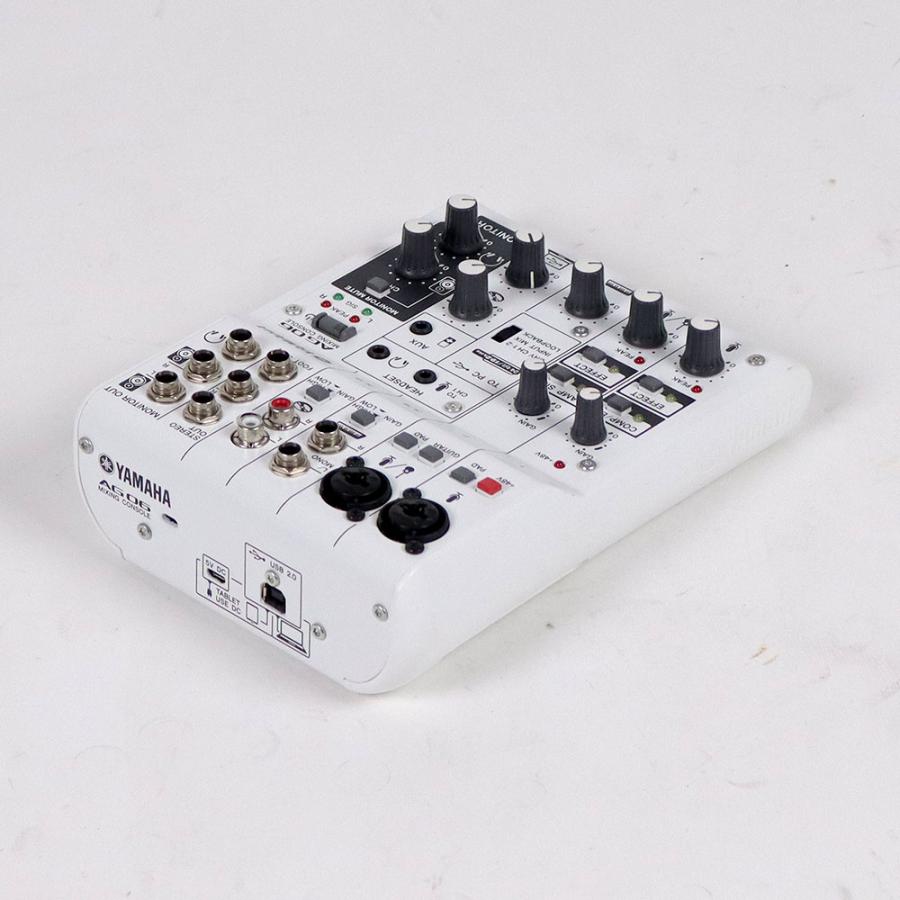 中古 ミキサー ヤマハ YAMAHA AG06 W ライブストリーミングミキサー ホワイトの画像