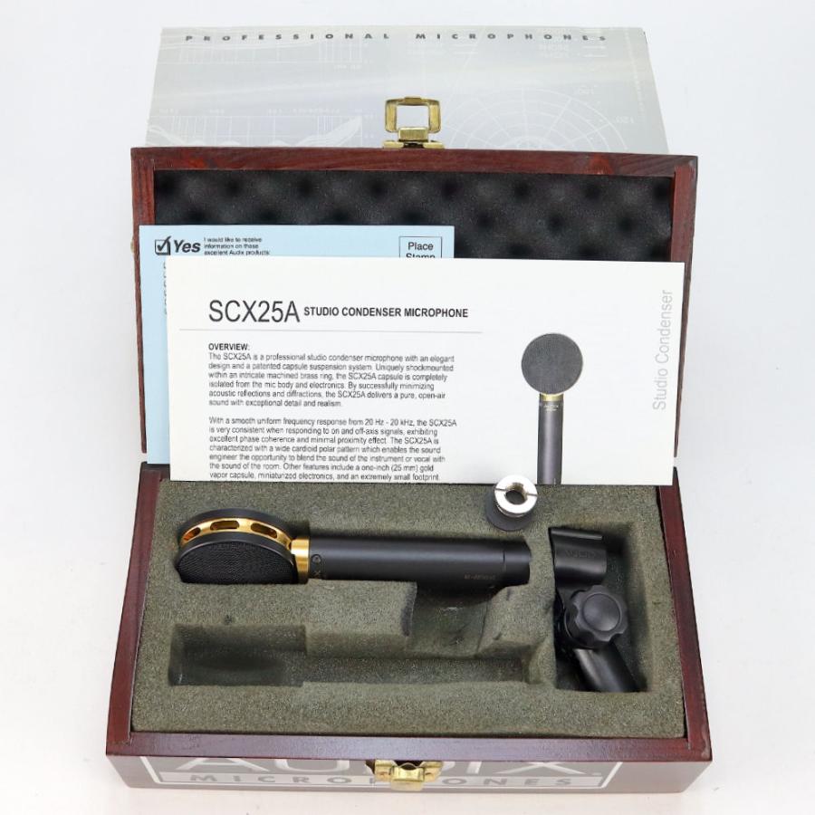 中古 AUDIX SCX25A スタジオ用コンデンサーマイクの画像