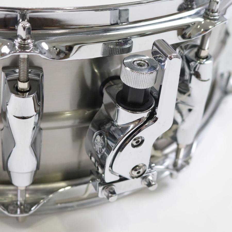 中古 スネアドラム ヤマハ YAMAHA RLS1455 Recording Custom Stainless