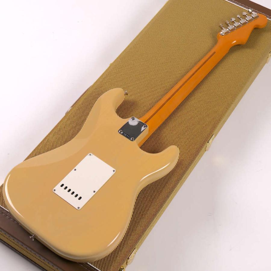 中古 エレキギター 左用 Fender American Vintage II 1957 Stratocaster Left-Hand Maple Fingerboard Vintage Blonde 2024年製の画像