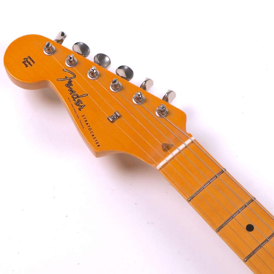 中古 エレキギター 左用 Fender American Vintage II 1957 Stratocaster Left-Hand Maple Fingerboard Vintage Blonde 2024年製の画像