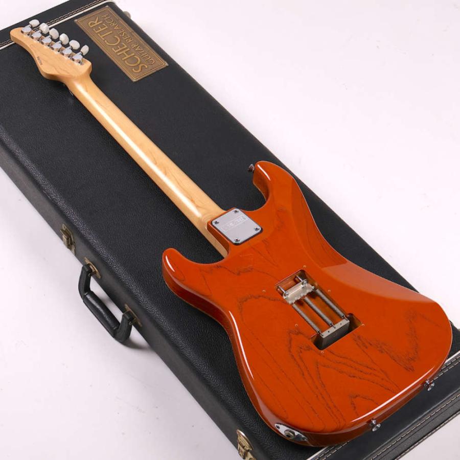 中古 エレキギター SCHECTER EX-24-CUSTOM AMBER Quilted Maple Top EX-V シェクター EXCEED エクシードの画像