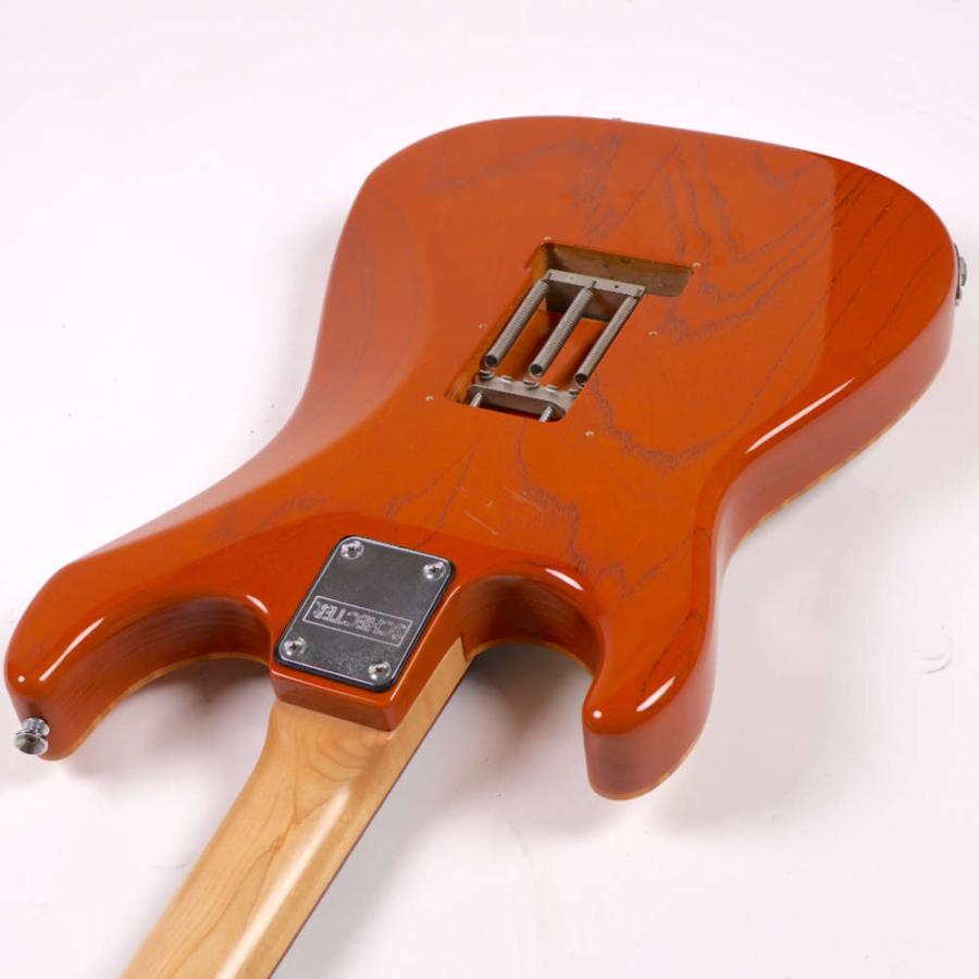 中古 エレキギター SCHECTER EX-24-CUSTOM AMBER Quilted Maple Top EX-V シェクター EXCEED エクシードの画像