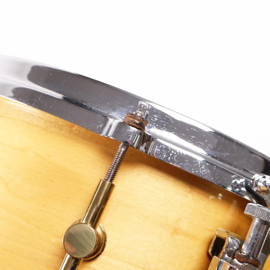 中古 スネアドラム カノウプス CANOPUS M-1455 The Maple Snare Drum 14x5.5 メイプルシェル_1