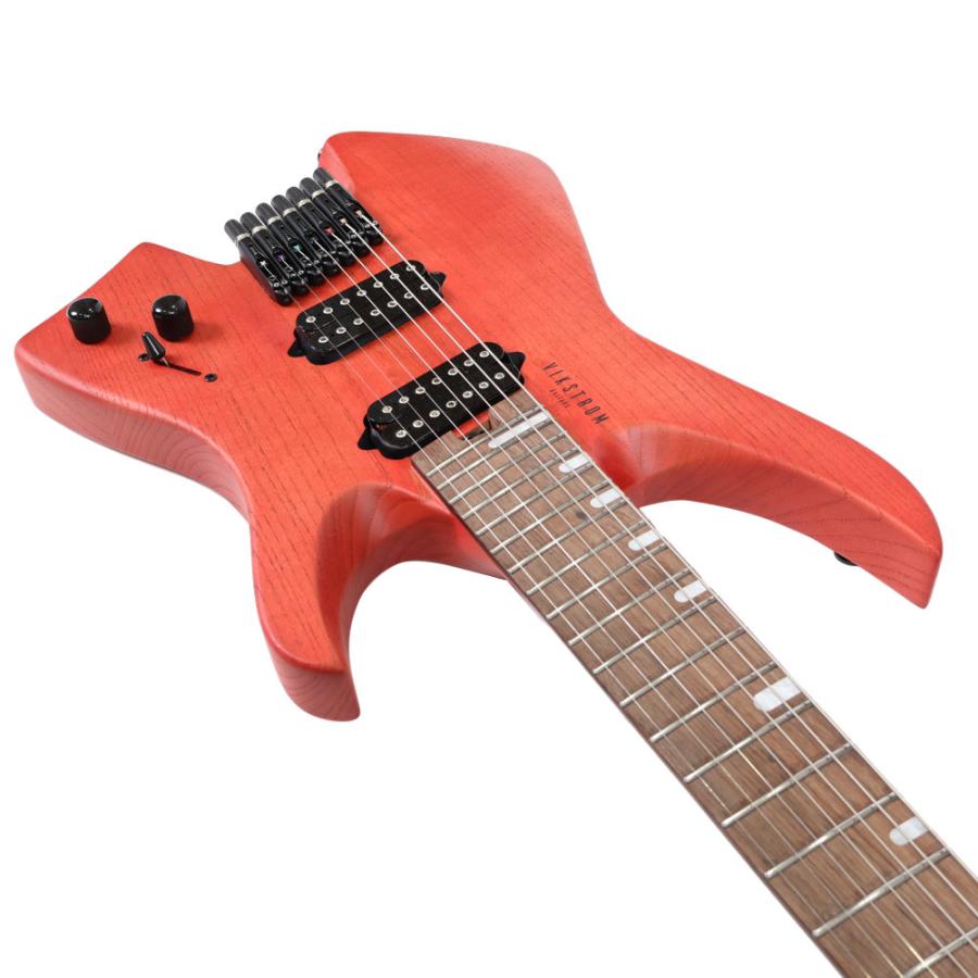 訳あり VIKSTROM GUITARS VSMH-270 Trans Pk アウトレット ヘッドレス