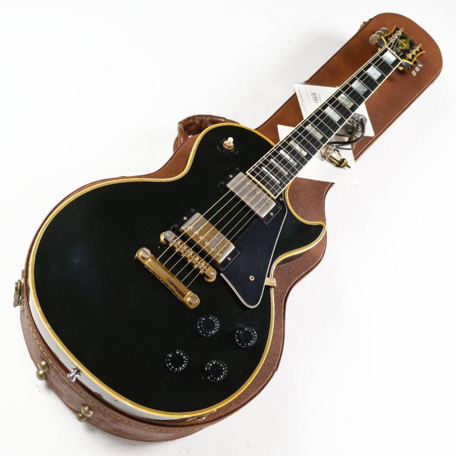Gibson? USA刻印あり　レスポール　エレキギター Les Paul 中古 エレキギター Gibson Custom Ebony 1997年製 ギブソン