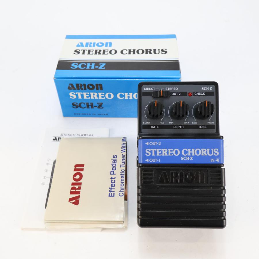 中古 コーラス エフェクター ARION SCH-Z STEREO CHORUS ギター
