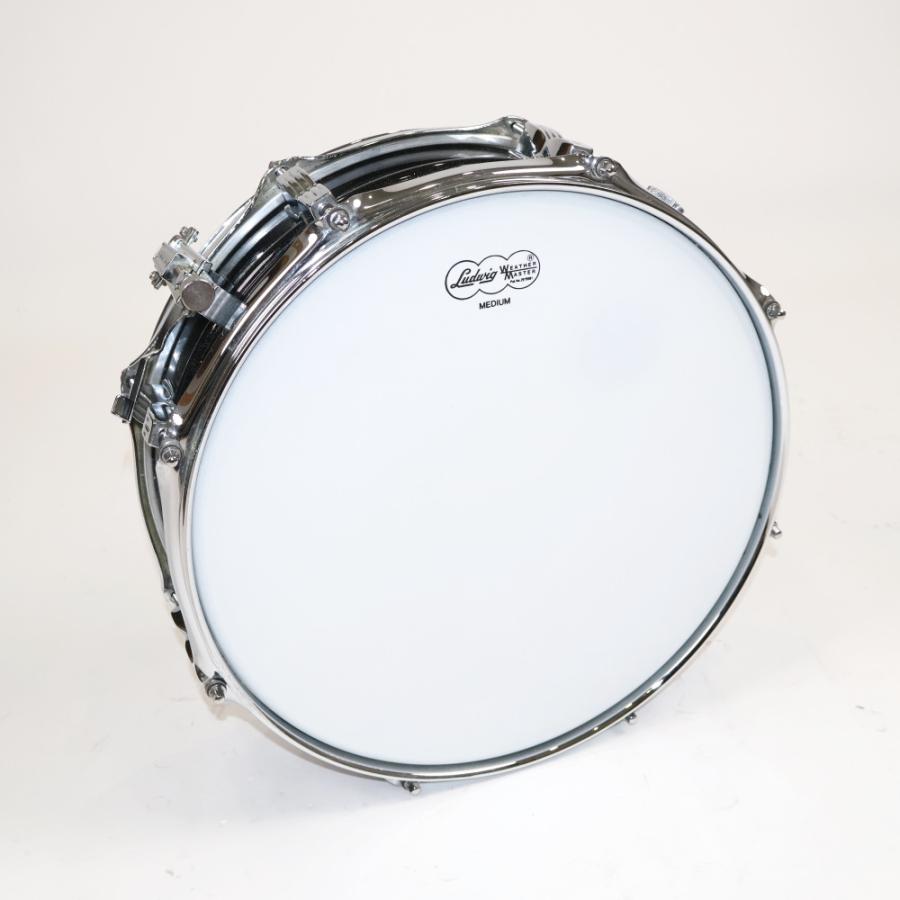 中古 スネアドラム ラディック Ludwig LM404 Acrolite BLACK 14×5_1
