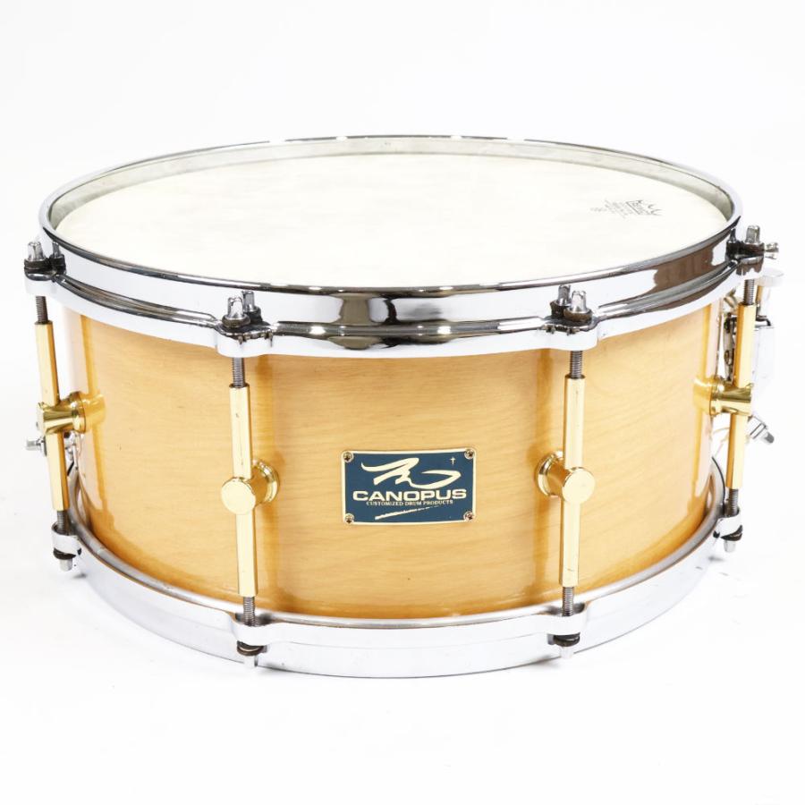 CANOPUS（カノウプス） 中古 スネアドラム CANOPUS M-1455 The Maple 