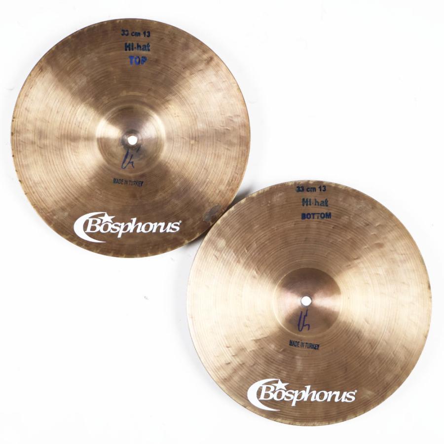 中古 ハイハットシンバル ペア ボスフォラスシンバル Bosphorus Cymbals 20th Anniversary Series Hi-Hat 13インチ ペア_1