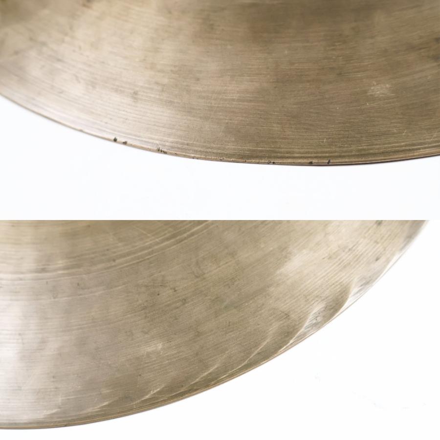 中古 ハイハットシンバル ペア ジルジャン ZILDJIAN A Zildjian HIHAT Pair 12インチ ペア USスタンプ付き 1940s ビンテージシンバルの画像