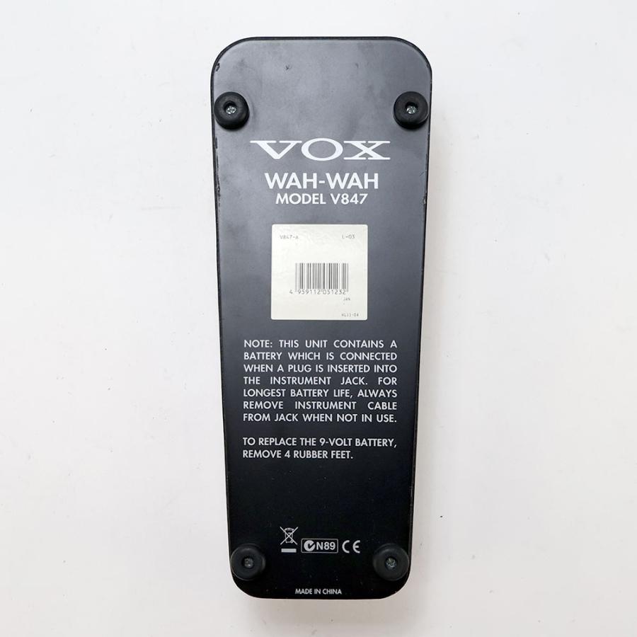 VOX 中古 ワウペダル VOX V847 ギターエフェクター : chuya-online