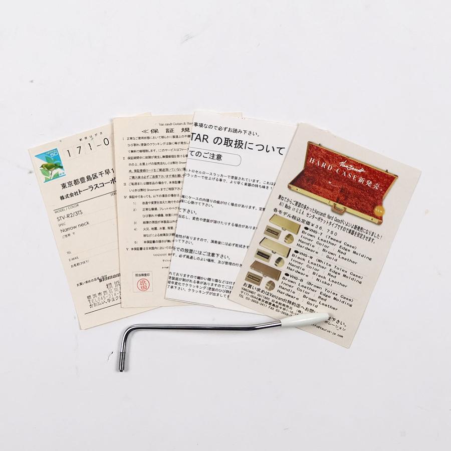 中古 エレキギター Vanzandt STV-R2 3Tone-Sunburst Narrow Neck 2009年製_8