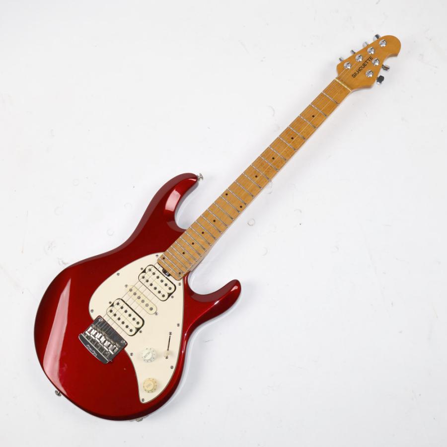 Music Man 中古 ミュージックマン Silhouette HSH Candy Red Maple