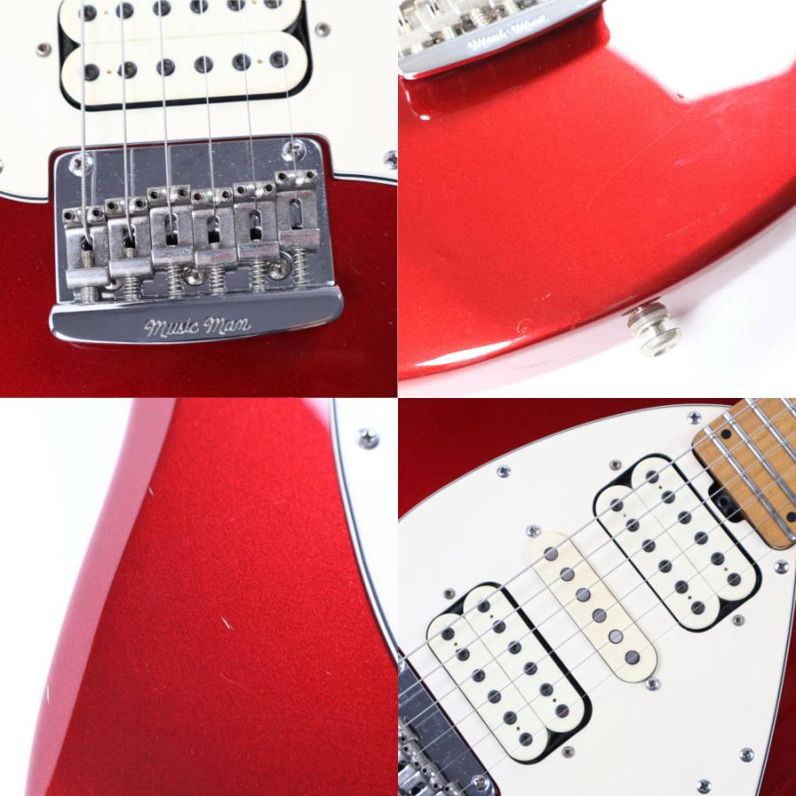 Music Man 中古 ミュージックマン Silhouette HSH Candy Red Maple