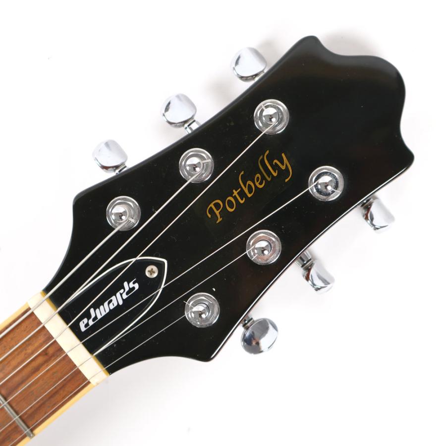 EDWARDS 中古 エレキギター EDWARDS by ESP Potbelly E-PO-108P Gold 