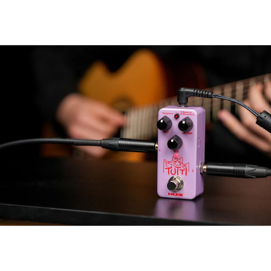 NUX ニューエックス NPO-2 TUTTI Polyphonic Octave Pedal オクター