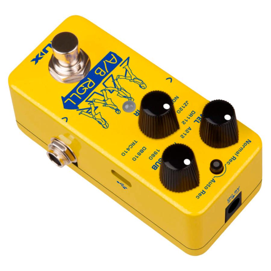 NUX ニューエックス NOL-1 A/B ROLL Octave \u0026 Loop Pedal オクターバー ルーパー ギターエフェクター_2
