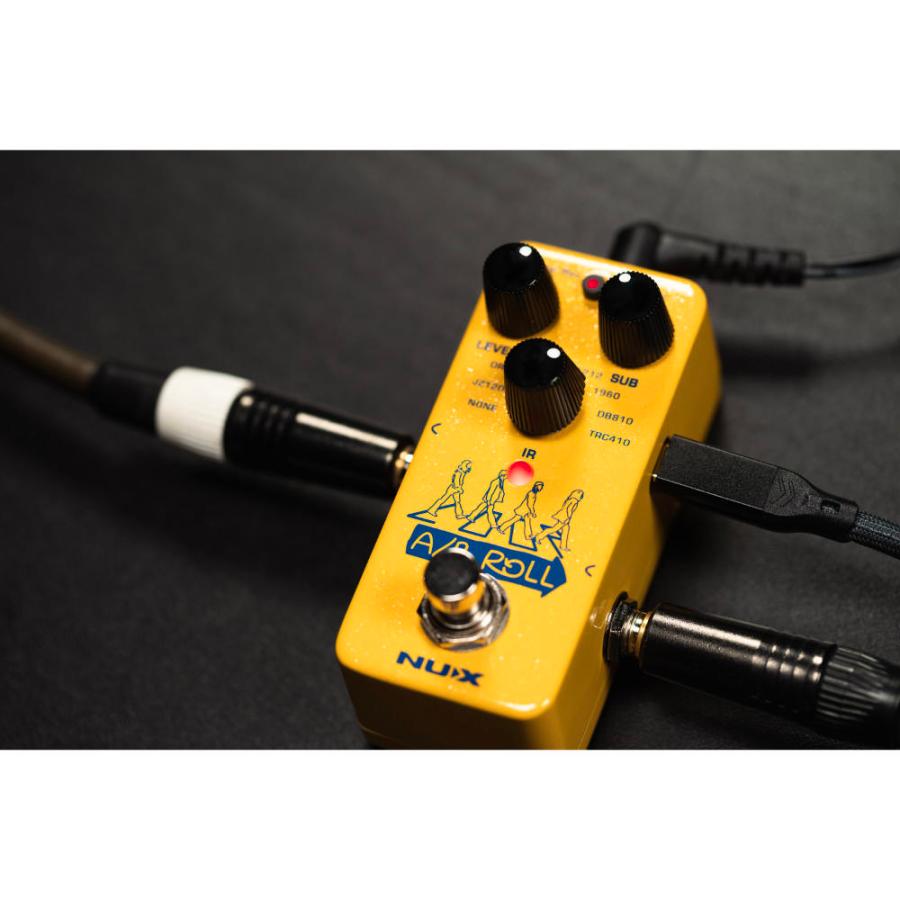 NUX ニューエックス NOL-1 A/B ROLL Octave \u0026 Loop Pedal オクターバー ルーパー ギターエフェクター_3