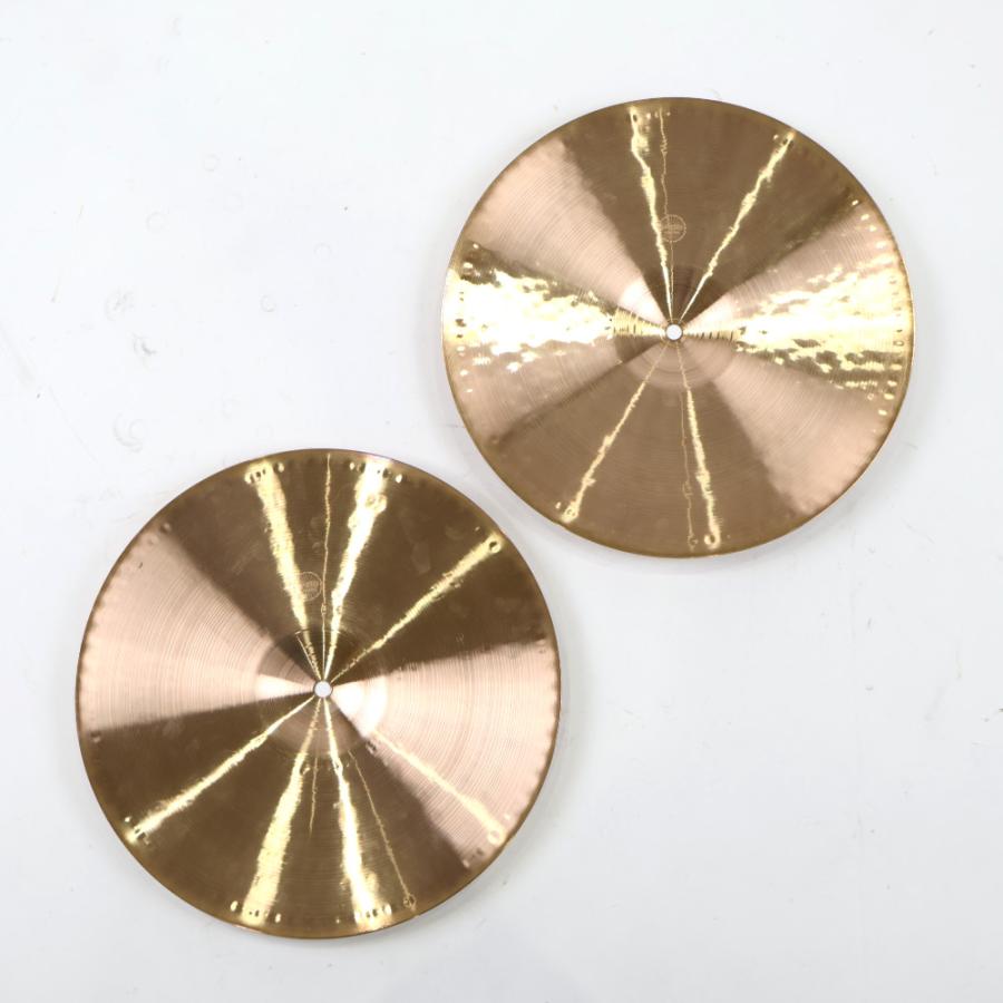 中古 ハイハットシンバル パイステ PAISTE 2002 Heavy Hi-Hat PROTOTYPE 15インチ ハイハットシンバル ペア_1